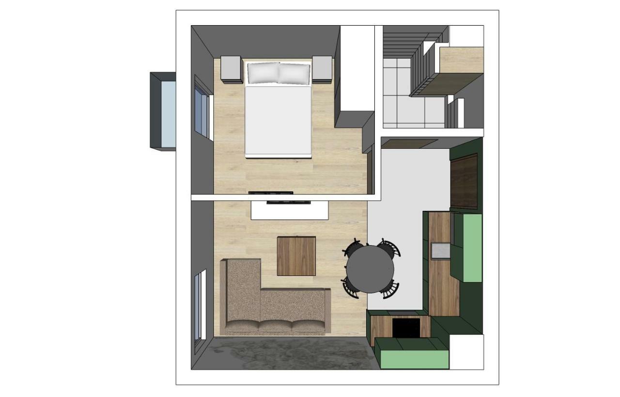 Shoq Studio Nice Apartment With Private Parking Krakow Ngoại thất bức ảnh
